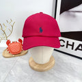 Ralph Lauren Hat Crimson Navy Pony Classic Baseball Cap