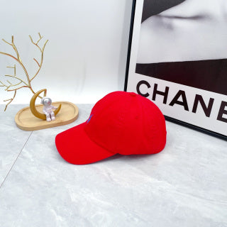 Ralph Lauren Hat Signal Red Blue Pony Low-Profile Baseball Cap